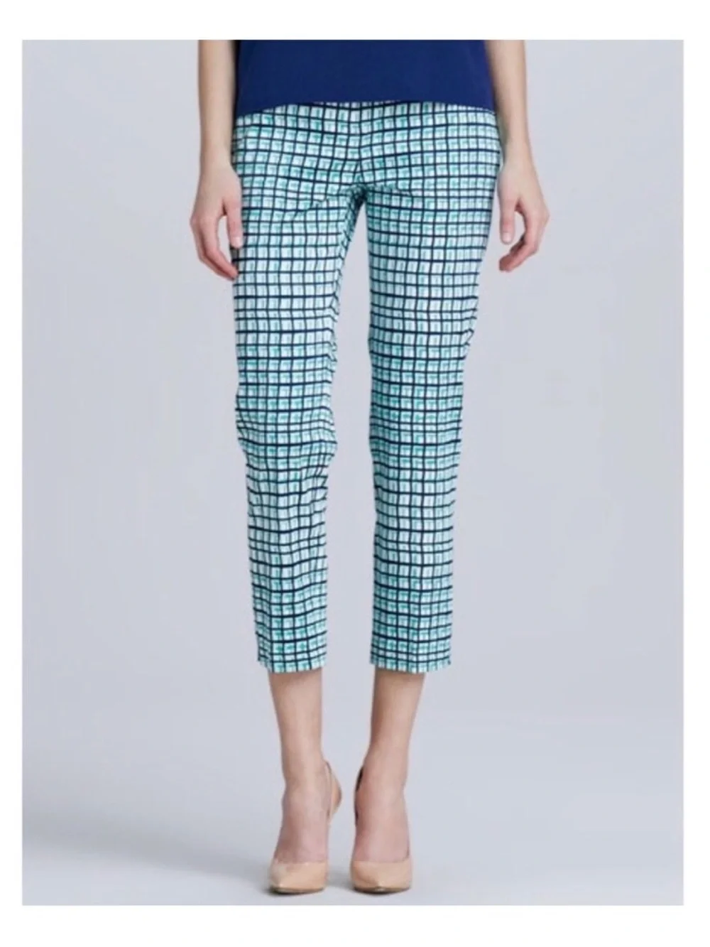 Like New Kate Spade Mindy Breezeblock Cropped Pants Size 0